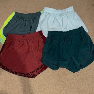 4 pairs XS Nike shorts